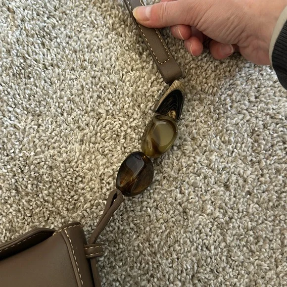 NWT Zara Saddle Jewel Shoulder Bag - Picture 2 of 5